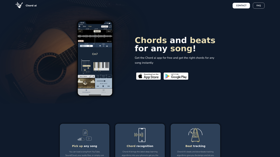 Chord ai – Chords and beats for any song!